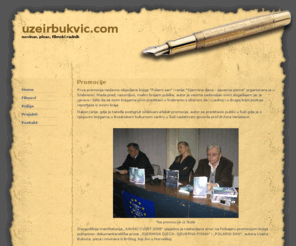 uzeirbukvic.com: Uzeir Bukvic Homepage
