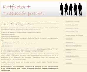 rhfactorplus.com: RHfactor  - Tu selección personal
RHfactor  - Tu selección personal