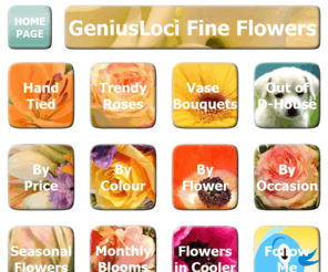 smartphoneflorist.com: iPhone florist, Genius Loci Fine Flowers, online iPhone flower shop delivers elegant bouquets
