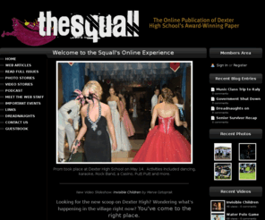 thesquall.com: Home -
The online representation of Dexter High School's news publication, The Squall.