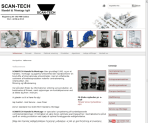scan-tech.org: Centralsmøring, Smøreudstyr - Scan-Tech Handel & Montage ApS
Vi er specialister i projektering af kundetilpassede centralsmøringssystemer, smøreudstyr,oliefiltrering samt båndsmøringsløsninger.


