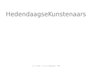 hedendaagsekunstenaars.com: HedendaagseKunstenaars
 