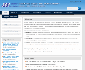 maritimeindia.org: National Maritime Foundation
National Maritime Foundation