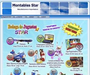 montables-star.com: Montables Star
Empresa Manufacturera e Importadora de Jugetes, Pelotas y Articulos Navideños