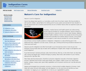 indigestioncures.net: Indigestion Cures
Cures for Indigestion Problems