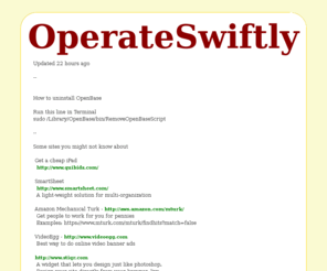 operateswiftly.com: Operate Swiftly | OperateSwiftly.com
