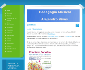 alejandrovivas.es: Inicio - compositor alejandro vivas
Página del compositor Alejandro Vivas. Especialista en música para orquesta y coro.