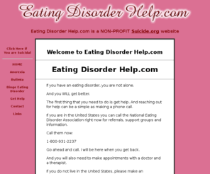 eatingdisorderhelp.com: Eating Disorder Help.com - Eating Disorder Help.com
Eating Disorder Help.com - Eating Disorder Help.com