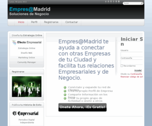 empresamadrid.com: empresamadrid.com - Bienvenido a empresamadrid.com
EmpresaMadsrid- Red social para Empresas, Plataforma de Relaciones sociales entre Empresas