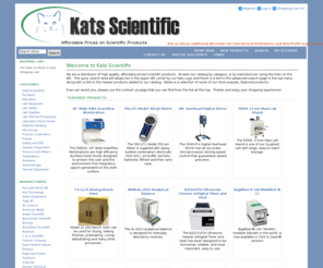 katsci.com: Kats Scientific -  Scientific supplies at affordable prices
Kats Scientific Scientific supplies at affordable prices