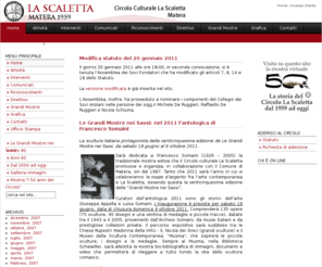 lascaletta.net: Circolo Culturale La Scaletta - Matera - Home
Circolo Culturale La Scaletta - Matera