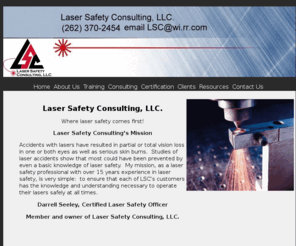 laserconsulting.com: Laser Safety Consulting, LLC.-Home page
Laser Safety Consulting-Home page