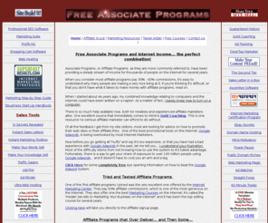 freeassociateprograms.com: Free Associate Programs
Associate programs and affiliate programs provide the sales tools for marketing on the internet