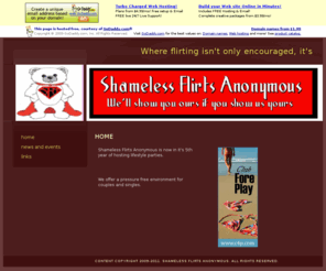 shamelessflirtsanonymous.com: Shameless Flirts Anonymous
Home_Page