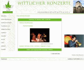 wittlicher-konzerte.de: Wittlicher Konzerte - Musikkreis Stadt Wittlich e.V.
Wittlicher Konzerte