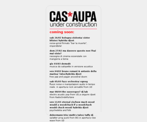 casaupa.org: cas*aupa_la casa quando sei fuori casa
