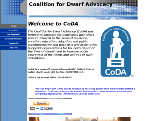 dwarfadvocates.com: Coalition for Dwarf Advocacy
