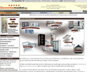 gewerbemoebel.de: Glastürkühlschrank, Wandkühlregal, Kühltresen oder Saladette.
Einer der größten Gastronomie Onlineshops, der komplett ohne Lieferkosten liefert! Meist ab Lager und an 366 Tagen im Jahr.