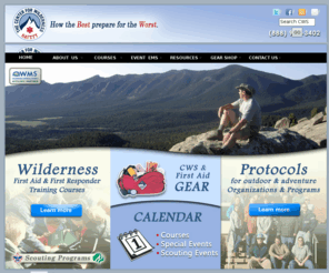 wildsafe.com: The Center for Wilderness Safety
The Center for Wilderness Safety is a leader in wilderness and remote medicine education and training in the US, specializing in Wilderness First Aid and Wilderness First Responder.