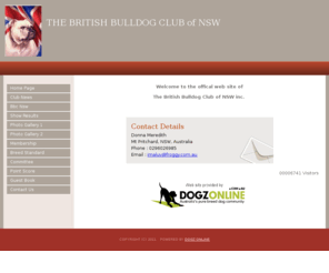 bbcnsw.com: THE BRITISH BULLDOG CLUB of NSW
Club Website