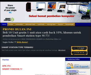 indoreksa-perkasa.com: Pusat Distributor Smart station, PC Station, pc smart
jual pc smart station,pc station,ncomputing,agcsmart