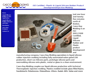 siliconescuba.com: Casco Bay Molding
Manufacturers of Custom Silicone Molding Parts and Products