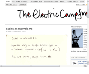 theelectriccampfire.com: The Electric Campfire
The Electric Campfire is the home for Mike Outram - an English guitarist