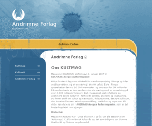 kulturliv.com: Andrimne Forlag - Andrimne Forlag
