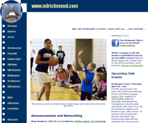 ndrichmond.com: 
Website of the Notre Dame Club of Richmond, VA