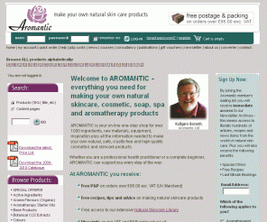 aromantic.co.uk: Natural skin care with Aromantic Ltd
Aromantic natural skin care