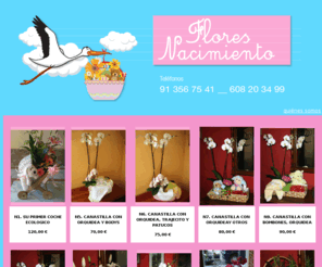 flores-nacimiento.com: Flores Nacimiento
flores nacimientos, flores recien nacido, canastillas para bebe, canastillas de flores para hospitales, envio de flores a maternidades