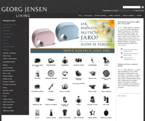 georgjensen.cz: GeorgJensen.cz - design, kvalita, funkčnost. Konvice, cukřenky a mléčenky, termosky a termohrnky, tašky na pečivo, svícny a lampy, vázy, mísy, podnosy.
GeorgJensen.cz představuje významnou dánskou značku GEORG JENSEN - značkové produkty Living. Sortiment zahrnuje řadu výrobků pro různé příležitosti a způsoby použití, které vždy spojují design celosvětově známého designéra, špickovou kvalitu zpracování a funkčnost. Svícny, konvice, cukřenky a mléčenky, mísy, lampy, vázy, klíčenky, kancelářské doplňky, dárkové předměty, vánoční a velikonoční ozdoby a mnohé další.