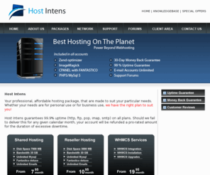 hostintens.com: Host Intens
Host Intens guarantees 99% uptime