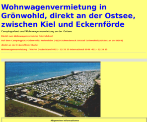 myrau.com: Wohnwagenvermietung in Grönwohld zwischen Kiel und Eckernförde
#