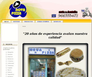 novapizzaibi.com: INICIO
Nova Pizza Ibi - Alicante
