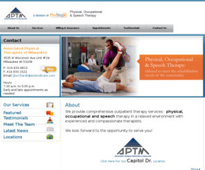 aptm-milwaukee.com: Associated Physical Therapists of Milwaukee
Associated Physical Therapists of Milwaukee
