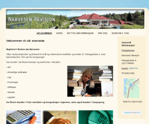 narvesen-revisjon.org: Forside
Joomla! - the dynamic portal engine and content management system