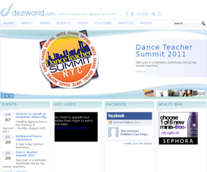 dezworld.com: Dezworld
Dance instruction, apparel and more