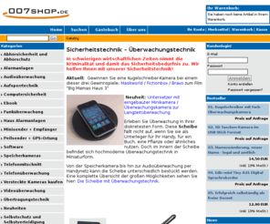 007shop.de: ALONMA® Sicherheitstechnik Online bestellen und kaufen - Partner
Online Shop Marketing Ratgeber Hilfe und Problemlösungen Alonma Internet Online Marketing verkauf Ebook SEO Michael Radtke