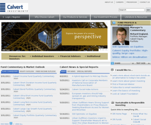 csif.com: Calvert Investments - Homepage
