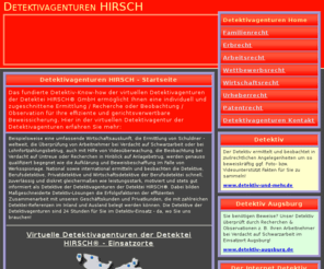detektivagenturen-und-mehr.de: Detektivagenturen HIRSCH
Detektivagenturen HIRSCH