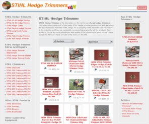 stihlhedgetrimmer.com: STIHL Hedge Trimmer - Cheap Hedge Trimmers
STIHL hedge trimmers and other cheap hedge trimmers right here at great prices!