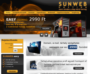 sunweb.hu: Sunweb hosting - Sunweb-ről
Sunweb Webhosting Domain registration
