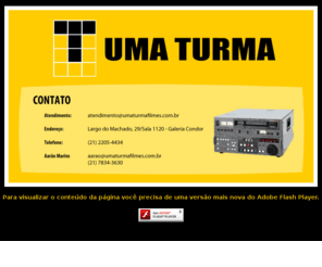 umaturmafilmes.com.br: Uma Turma
Uma Turma Finishing House in Rio de Janeiro Brazil