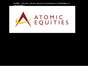 atomicequities.com: Atomic Equities, LLC
ATOMIC EQUITIES, LLC