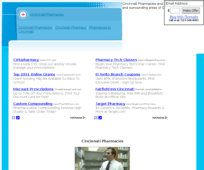 cincinnatipharmacies.com: Cincinnati Pharmacies
Cincinnati Pharmacies and Pharmacies in Cincinnati and surrounding areas of Ohio.