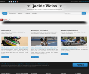 jackieracing.com: Jackie Weiss - Motor Sport Magazin Journalistin, Rennfahrer
Jackie Weiss - deutsche Motor Sport Magazin Journalistin, Rennfahrer und Herausgeber Speed-Magazin