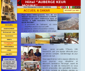 keur-mouna-hotellerie.com: Accueil
Présentation détaillée de notre hotel
