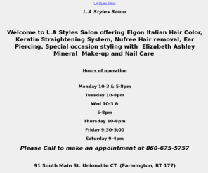 lastylessalon.com: BasicPages
