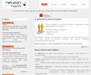 neuronexperts.com: Neuron Experts | Neuro active in vitro studies | Home
Neuron Experts: Homepage